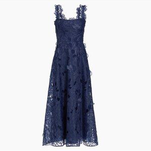 ML Monique Lhuillier  Juliette Organza Maxi Dress NWT